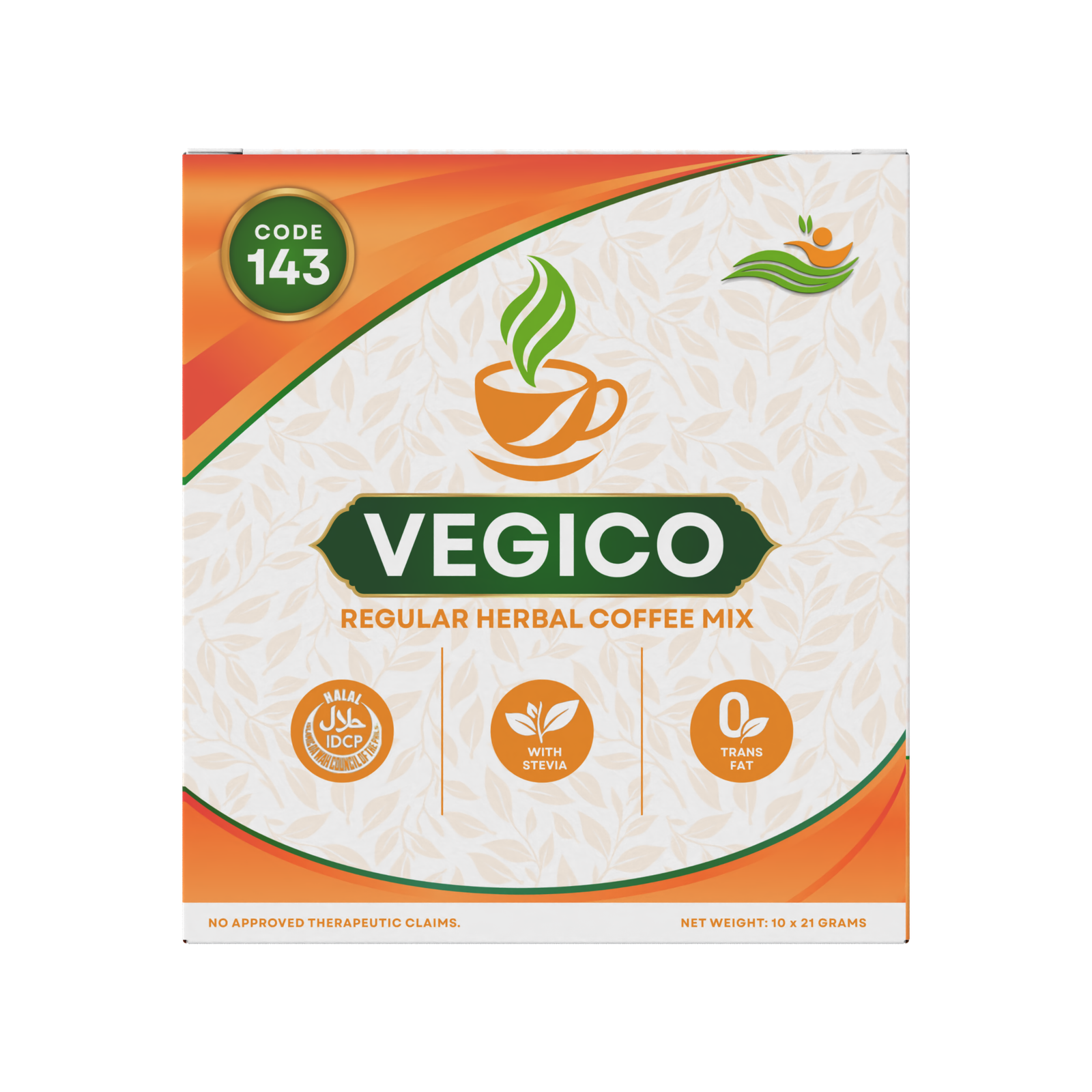 VEGICO 143 Regular Herbal Coffee Mix